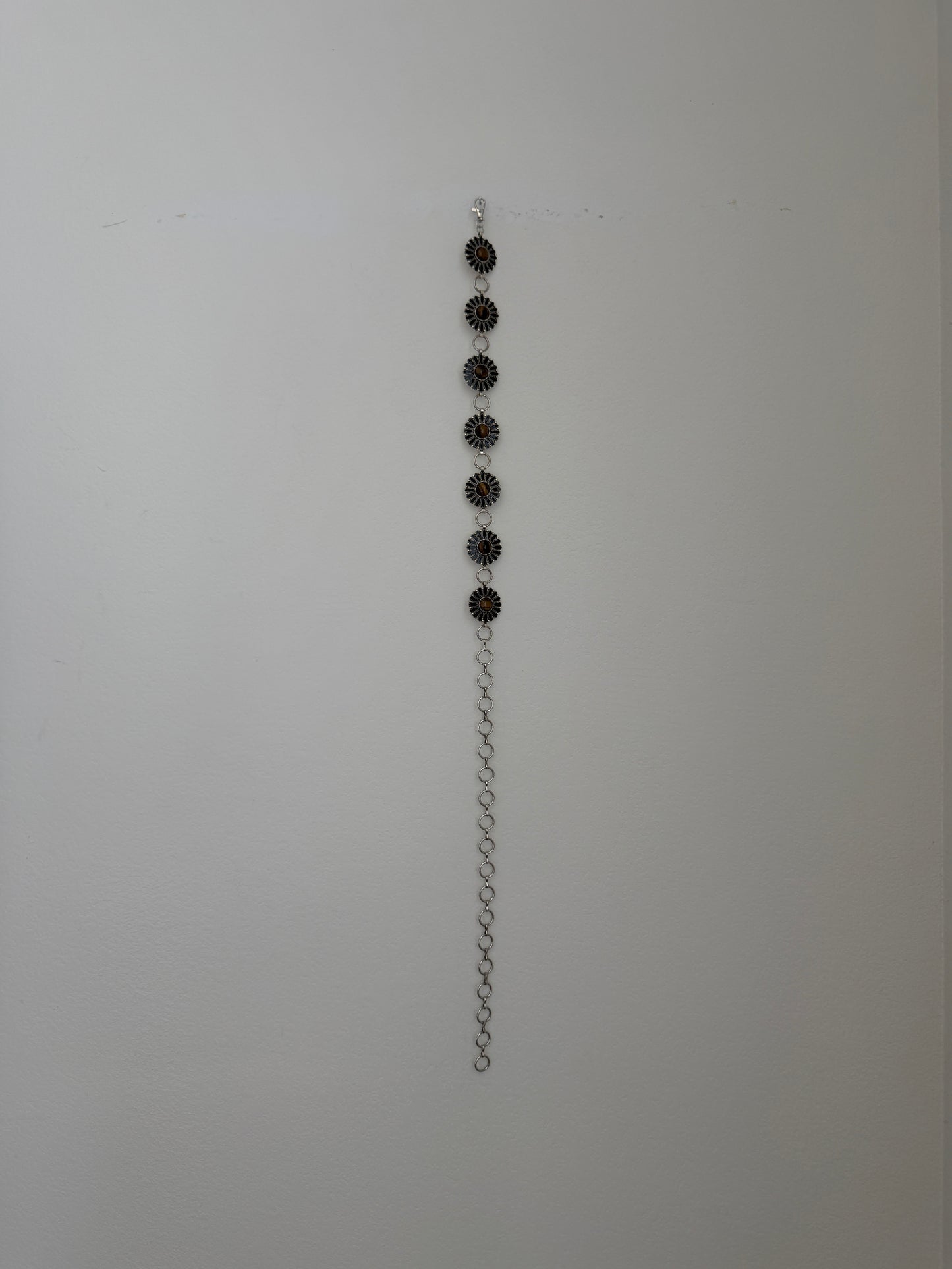Concho Stone Metal Belt