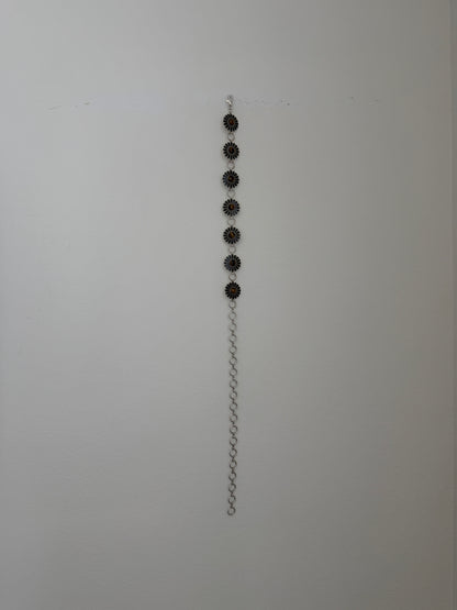 Concho Stone Metal Belt