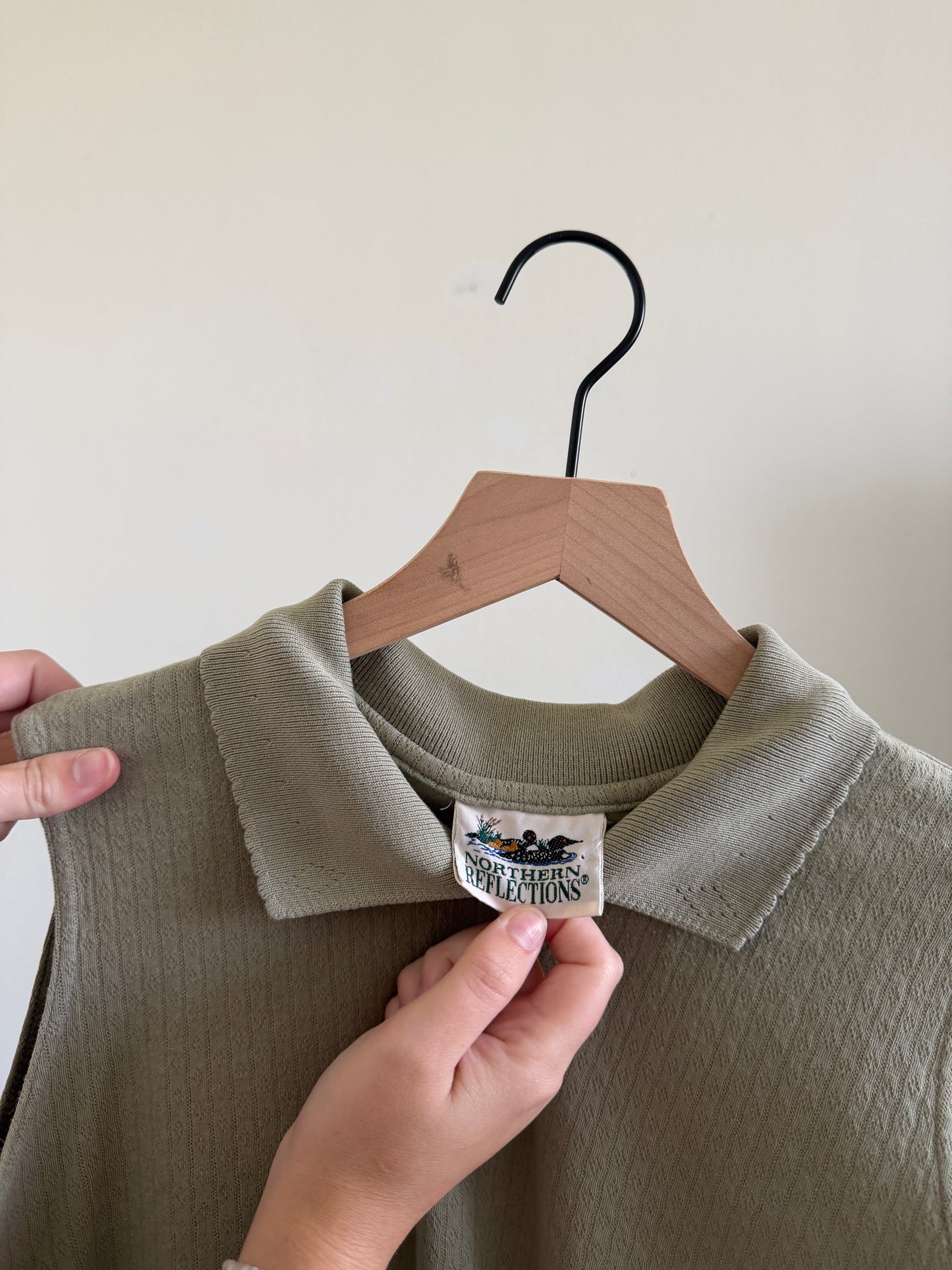 Sage Henley Tank (M)