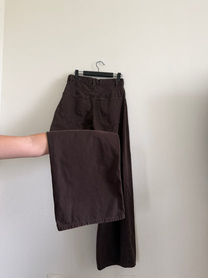 Zara Chocolate Jeans (28"W)