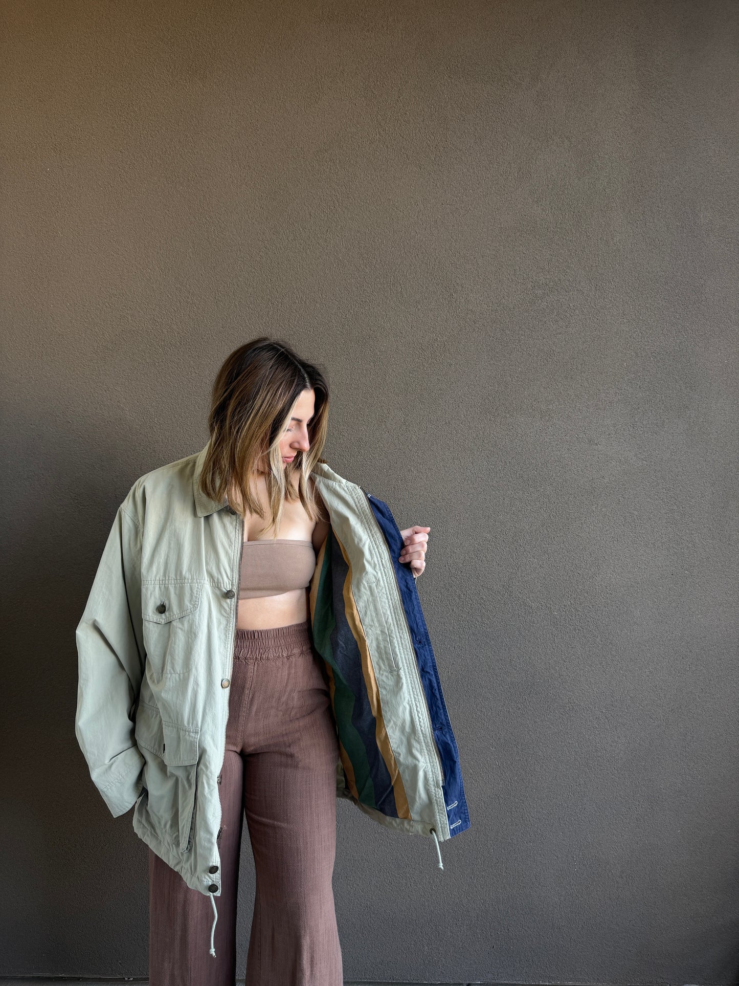 Eddie Bauer Nylon Jacket (M)