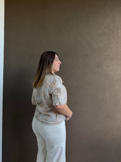 Everlane Grid Top (M)