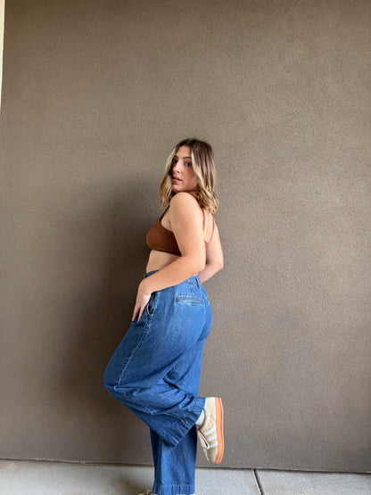 Madewell Denim Trousers (32"W)