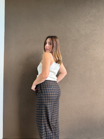 Vince Plaid Trousers (4)