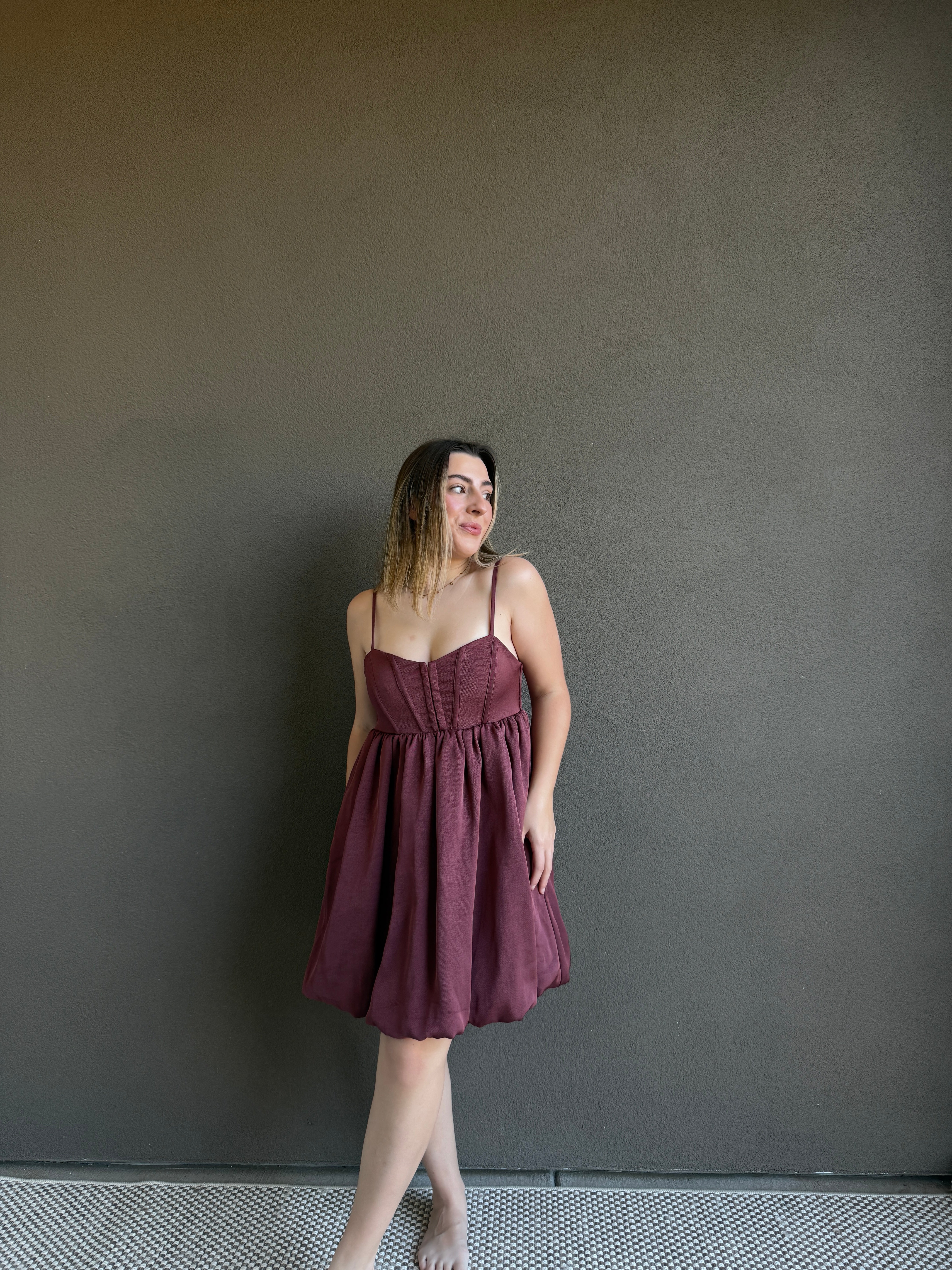 Merlot Corset Dress (S)