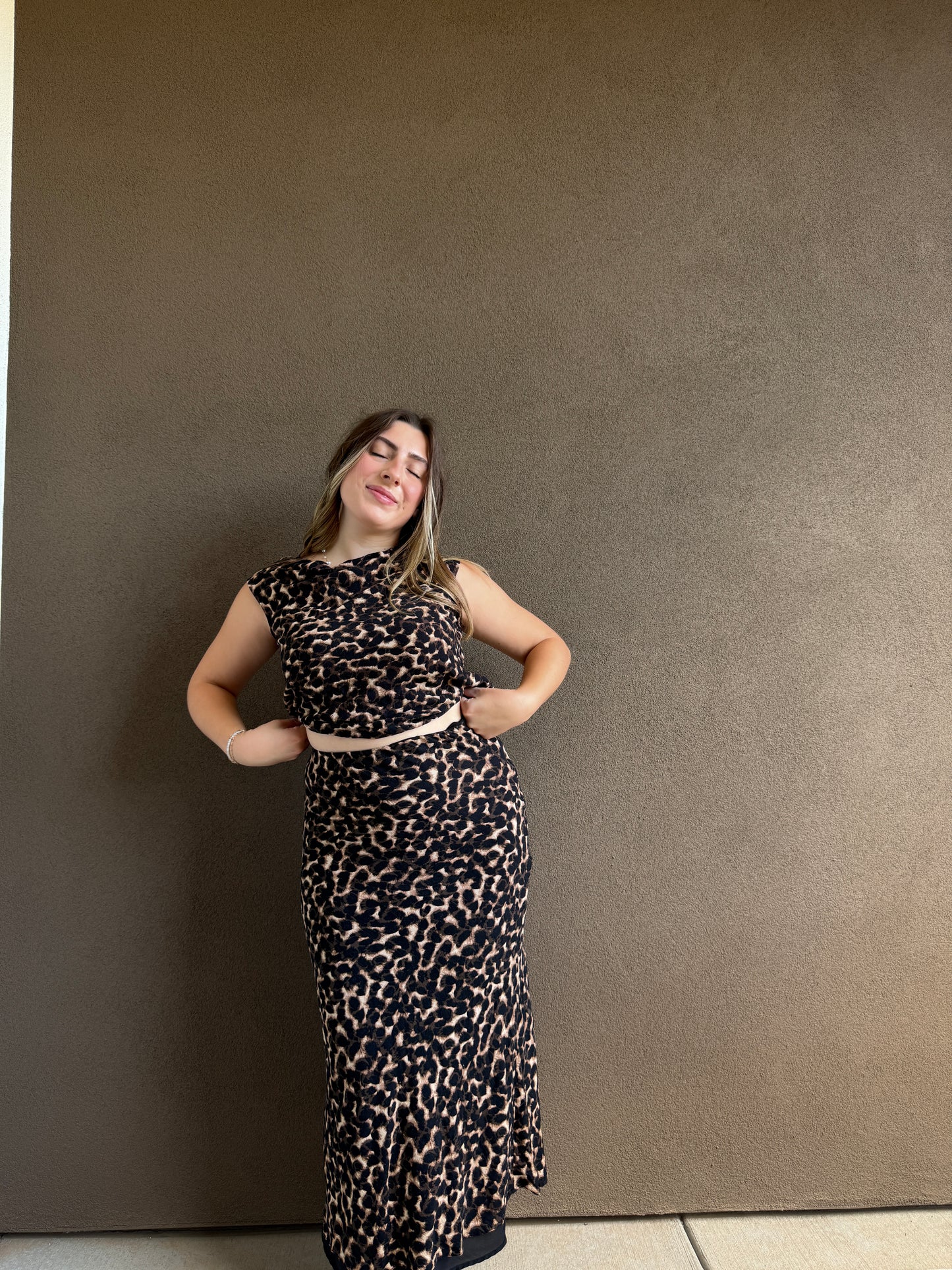 Leopard 2 Piece Set (XS/S)