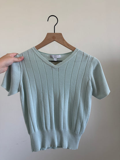 Vintage Mint Top (S)