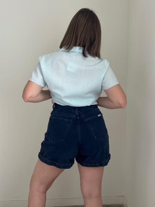 90's Dark Indigo Shorts (25"w)