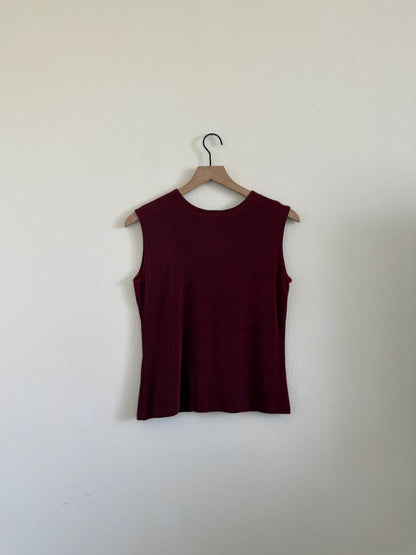Red Slinky Tank (L)