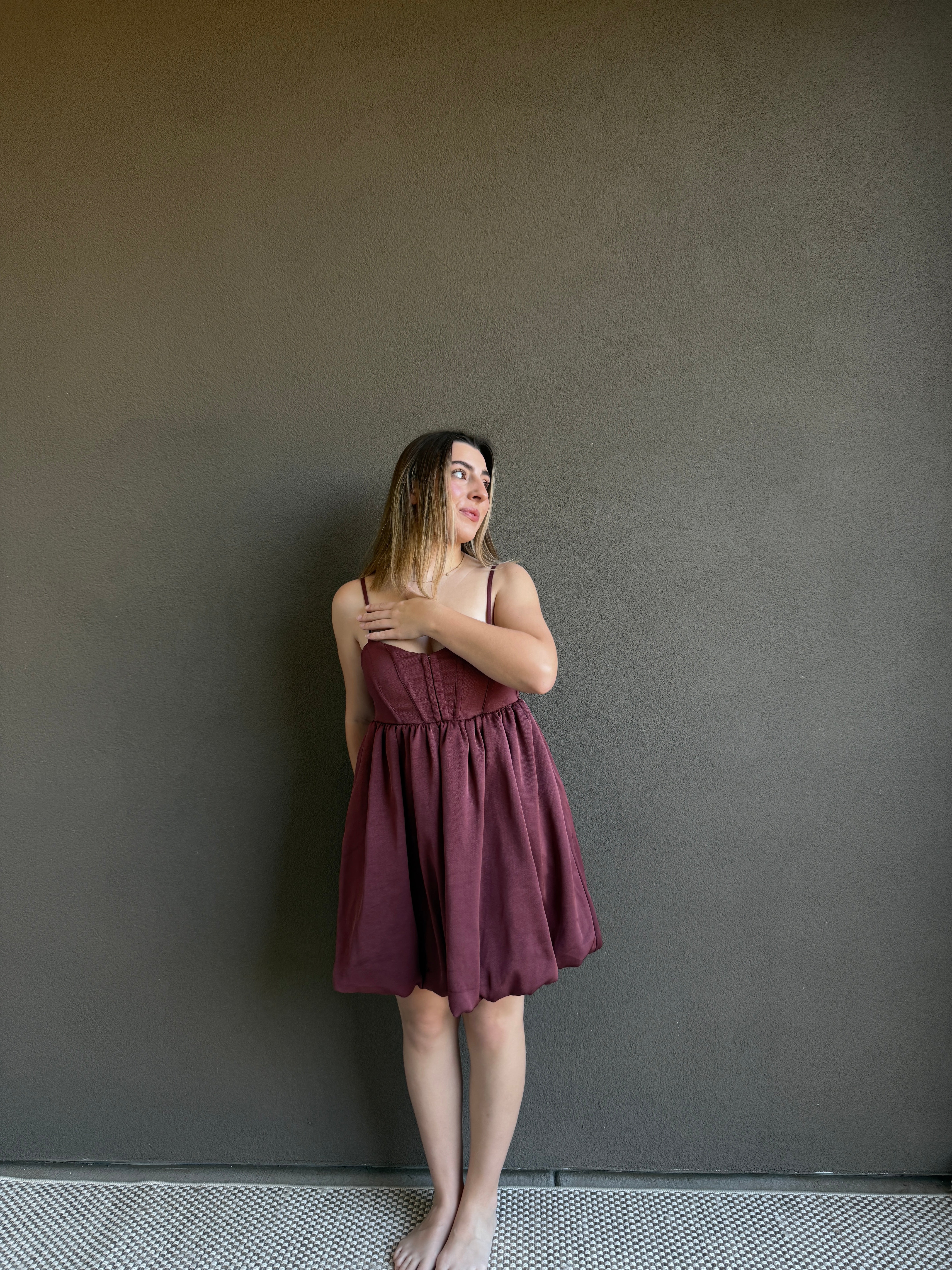 Merlot Corset Dress (S)