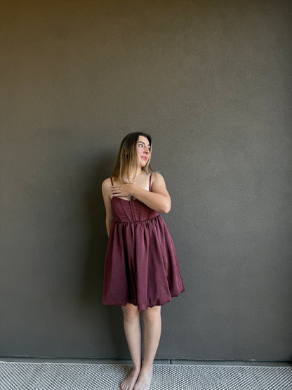 Merlot Corset Dress (S)