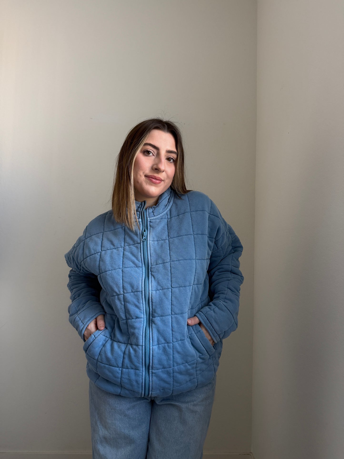 Sky Quilted Jacket (L/XL)