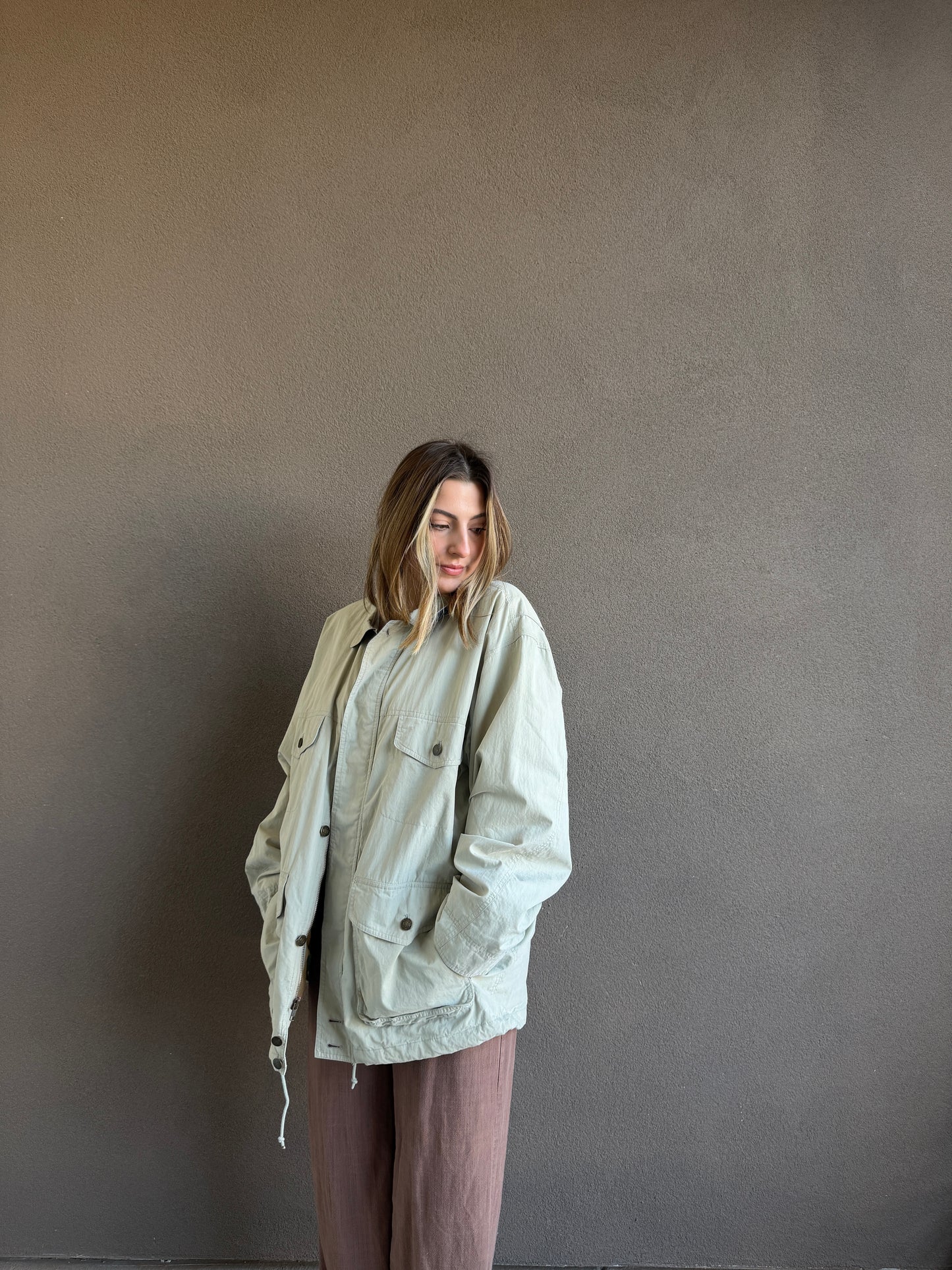 Eddie Bauer Nylon Jacket (M)