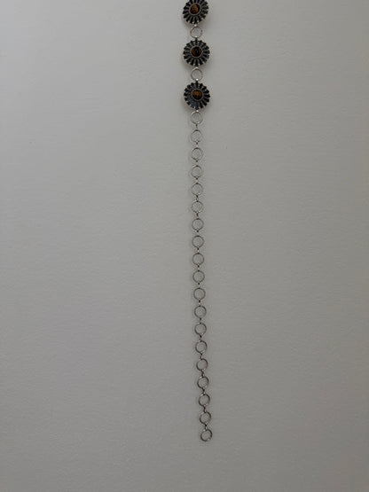 Concho Stone Metal Belt