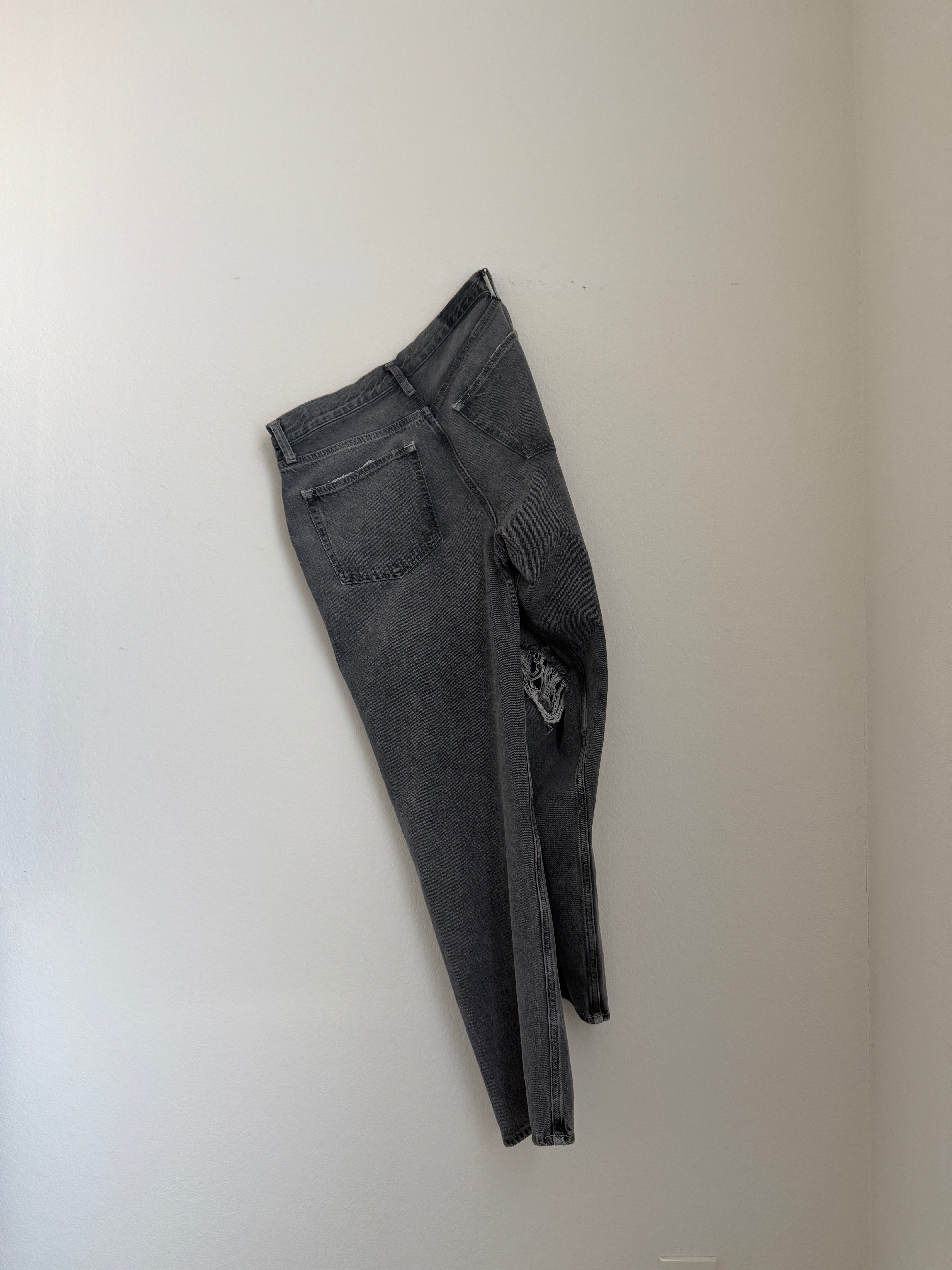 Grey Etica Ripped Jeans (32