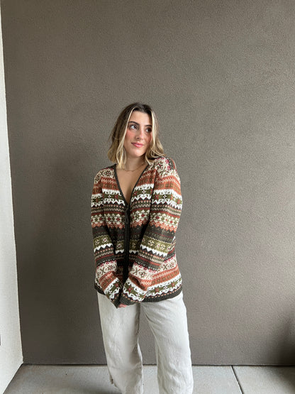 Vintage Changing Seasons Zip Up (XL)