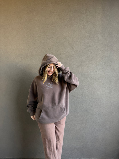 'what's the best that could happen' Original Hoodie (XL)