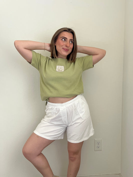White Easy Shorts (M)