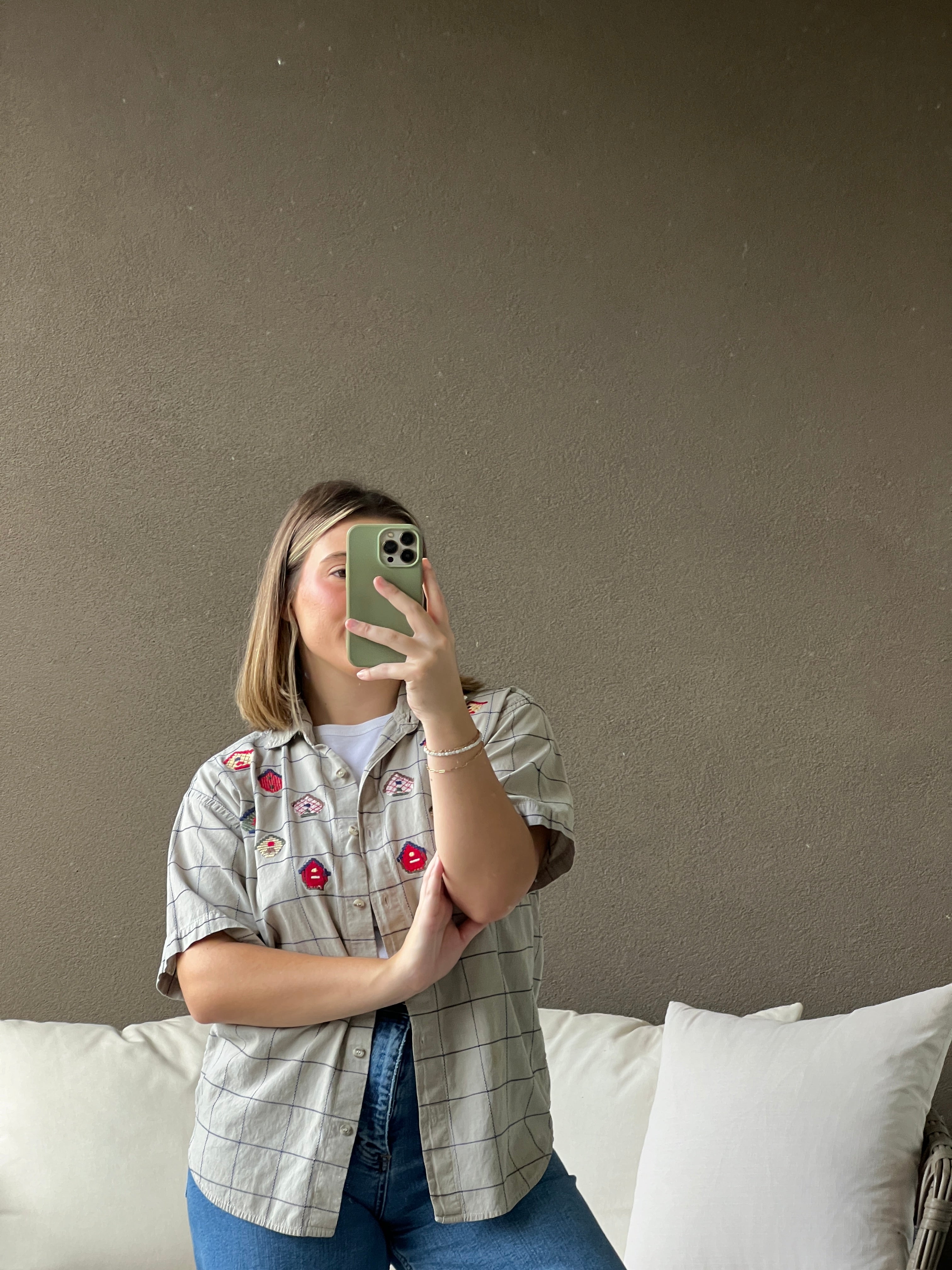 Birdhouse Button Up (S)