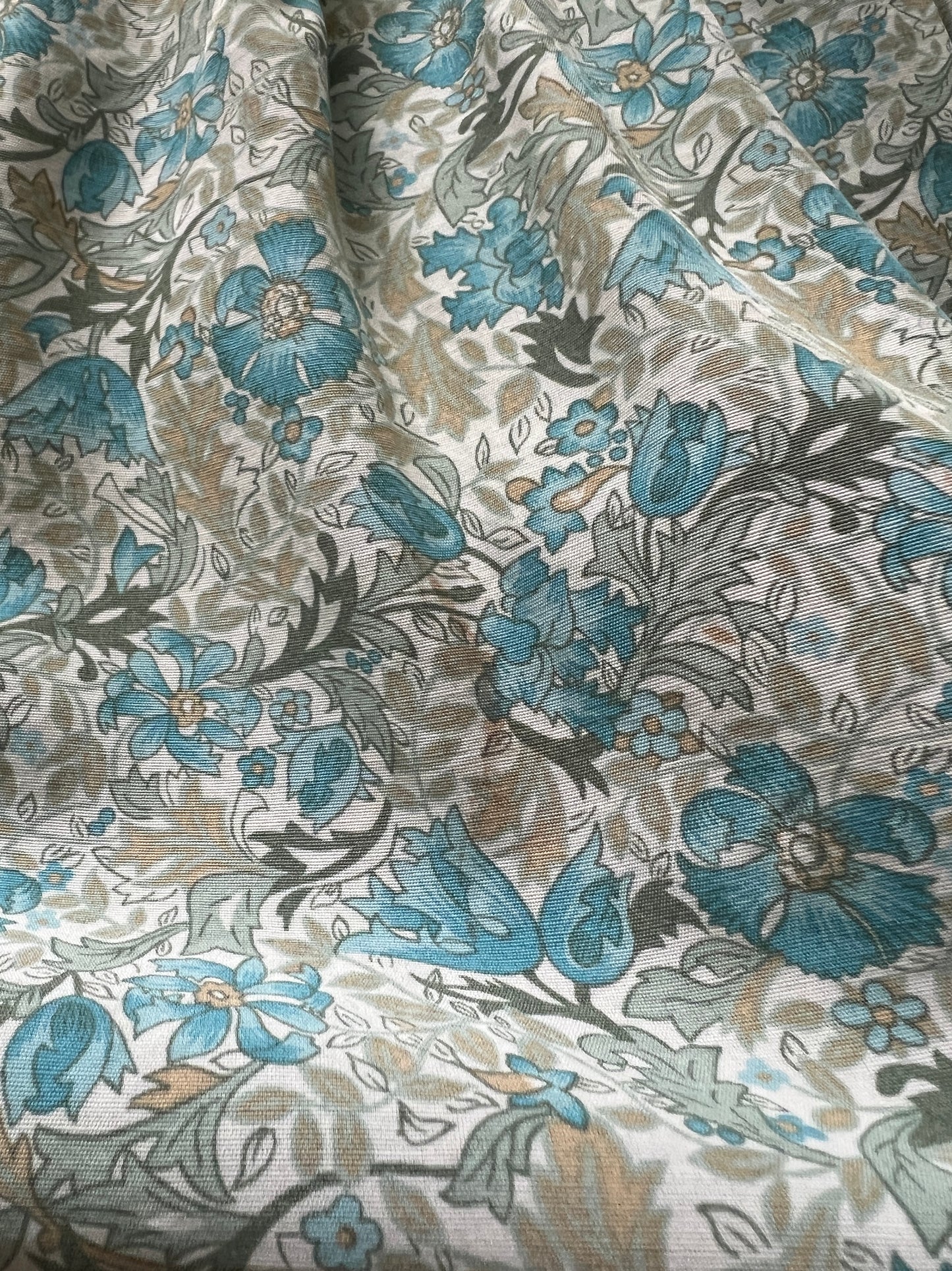 Floral Pleated Midi Skirt (8)