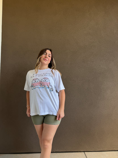Best Friends Vintage Tee (L)