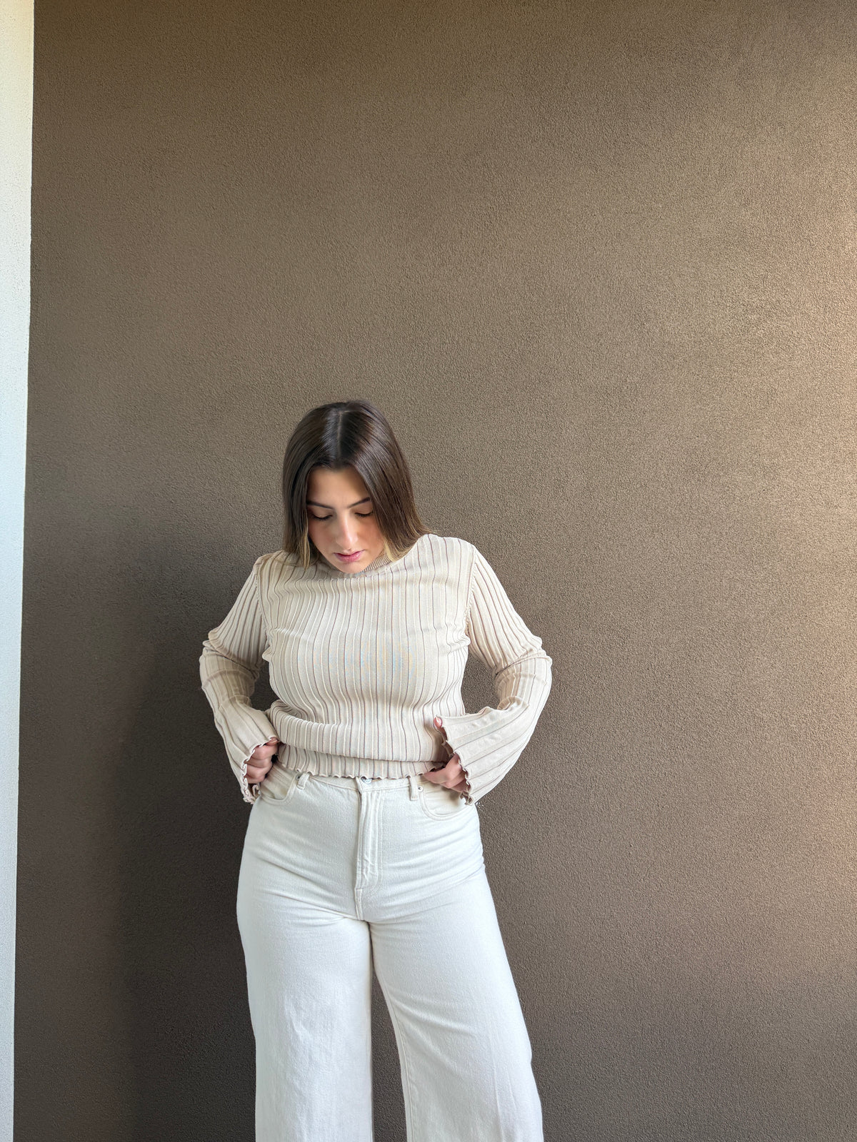 Dissh Ribbed Long Sleeve (M)