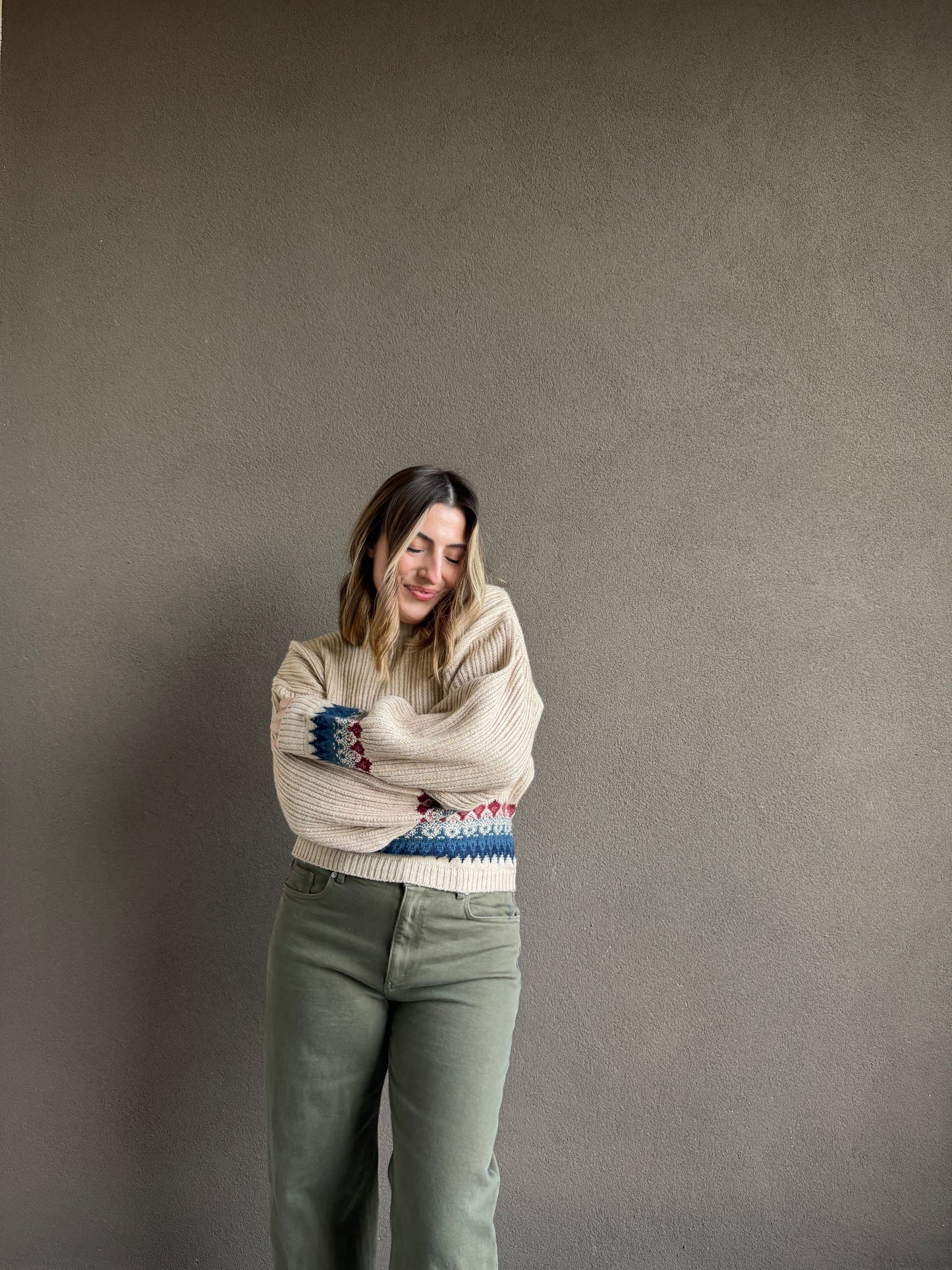 Vintage Winter Sweater (M/L)