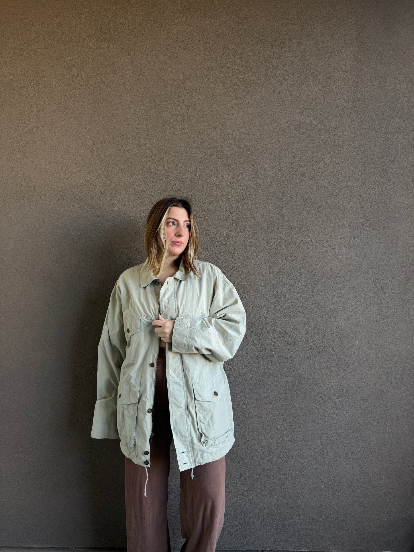 Eddie Bauer Nylon Jacket (M)