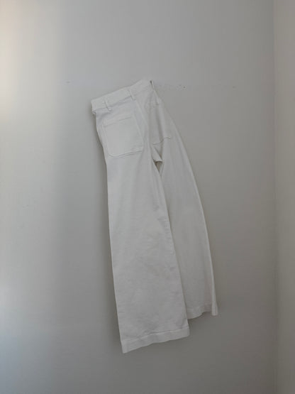 White Zara Marine Straight (26"w)