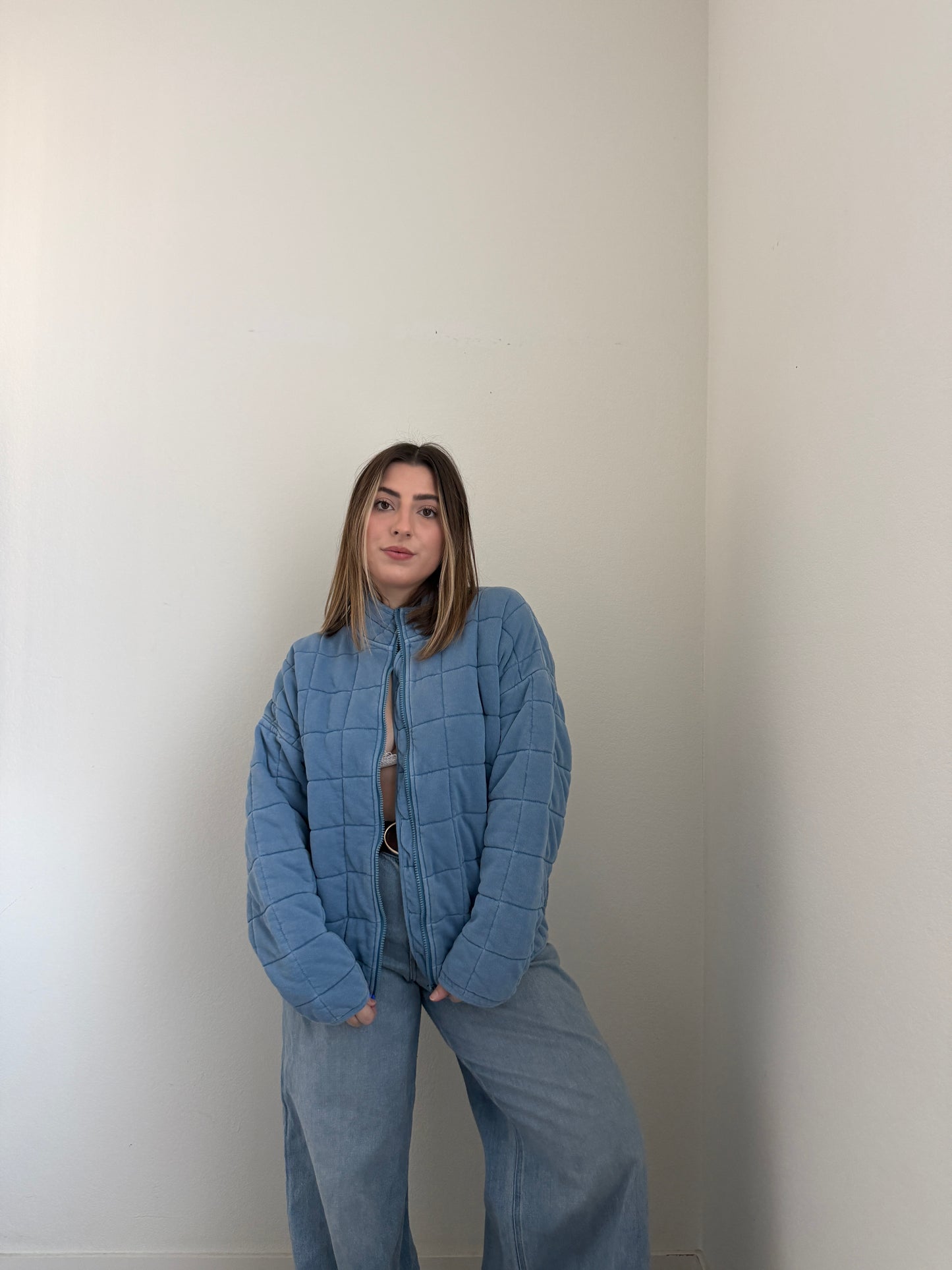 Sky Quilted Jacket (L/XL)