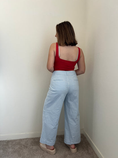 Blue Striped Wide Leg (12)