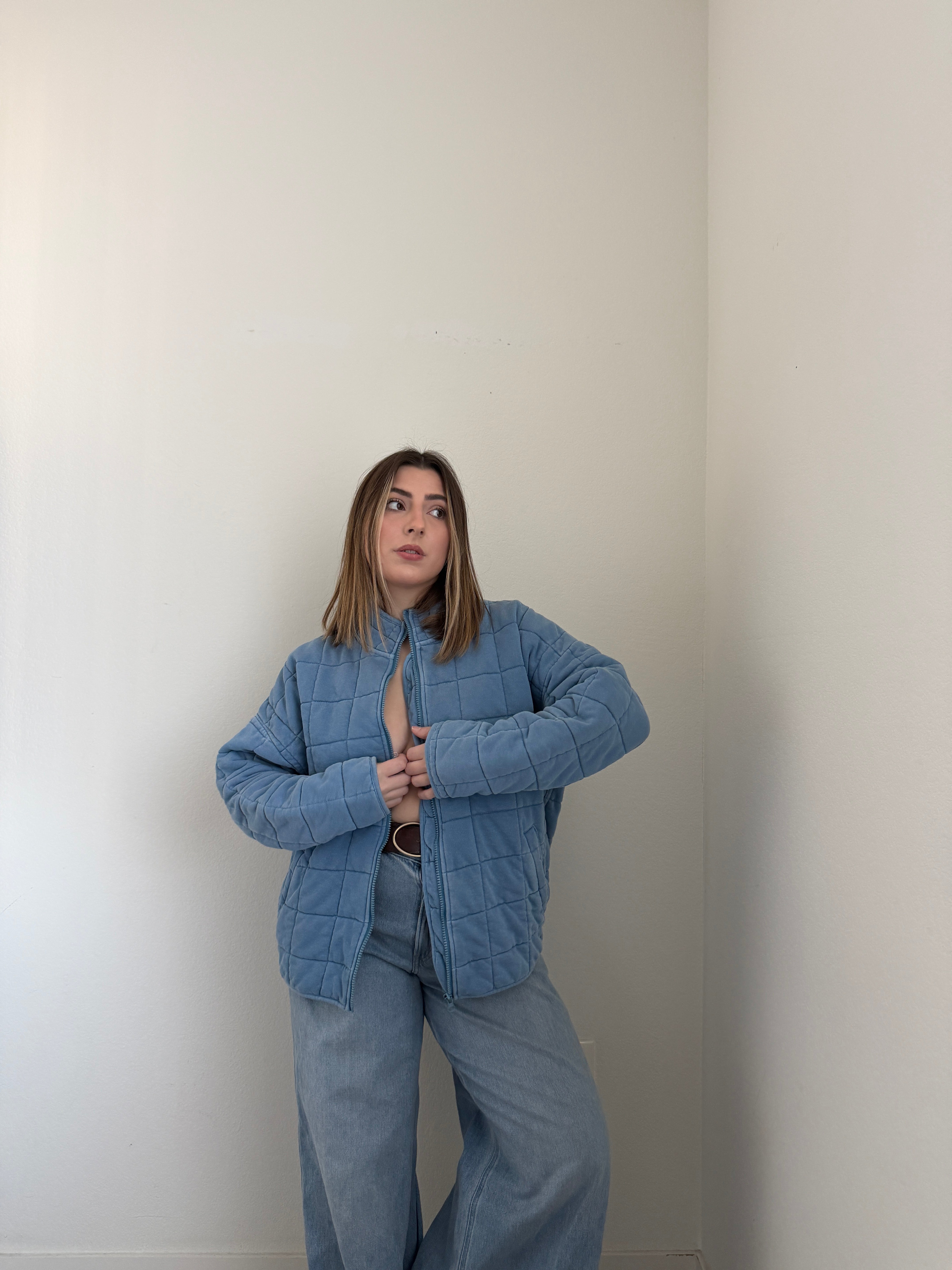 Sky Quilted Jacket (L/XL)