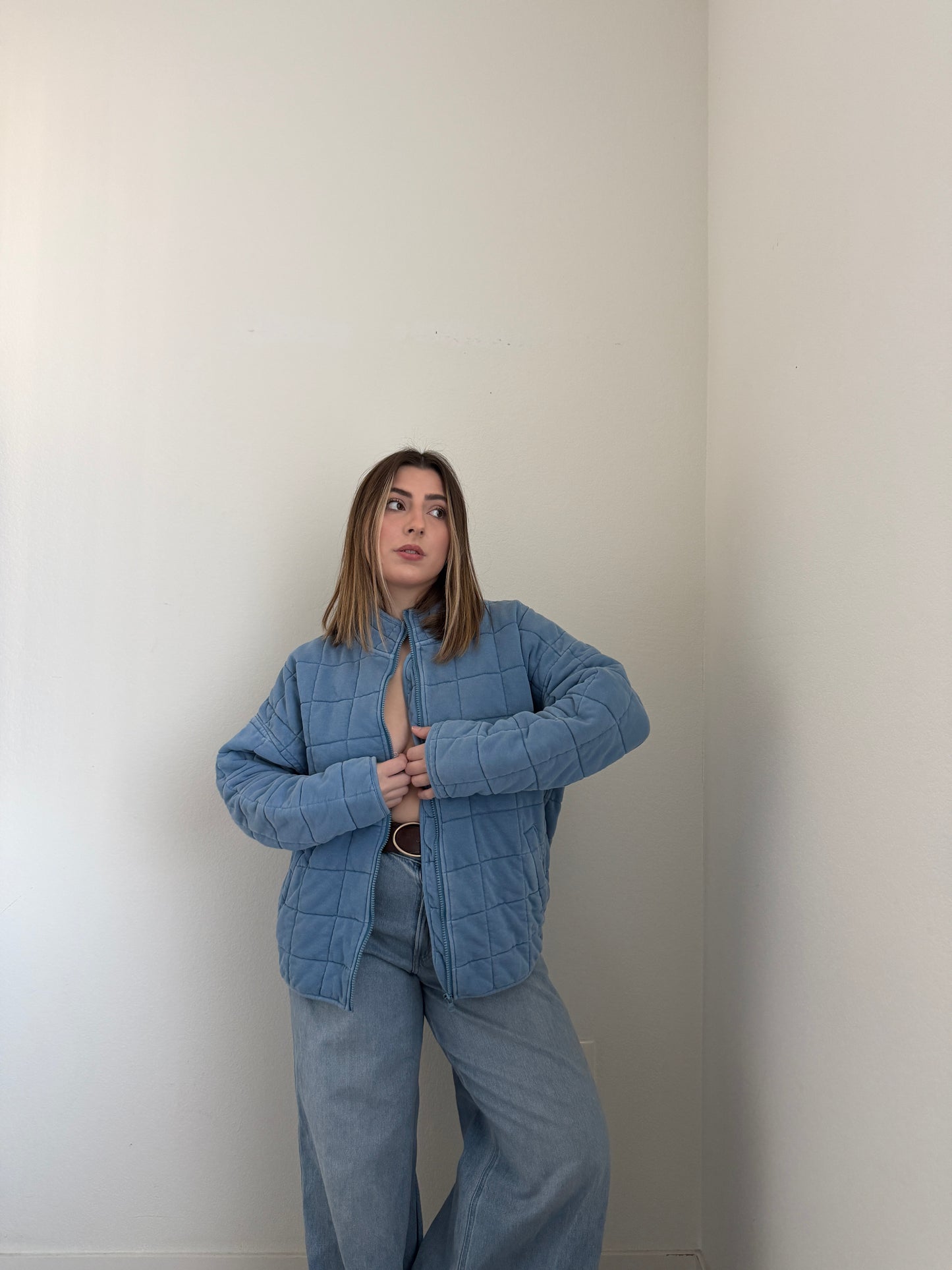 Sky Quilted Jacket (L/XL)