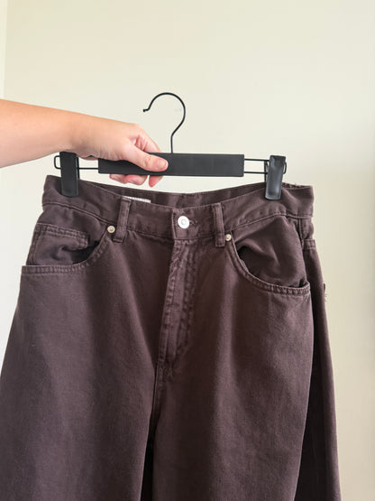 Zara Chocolate Jeans (28"W)