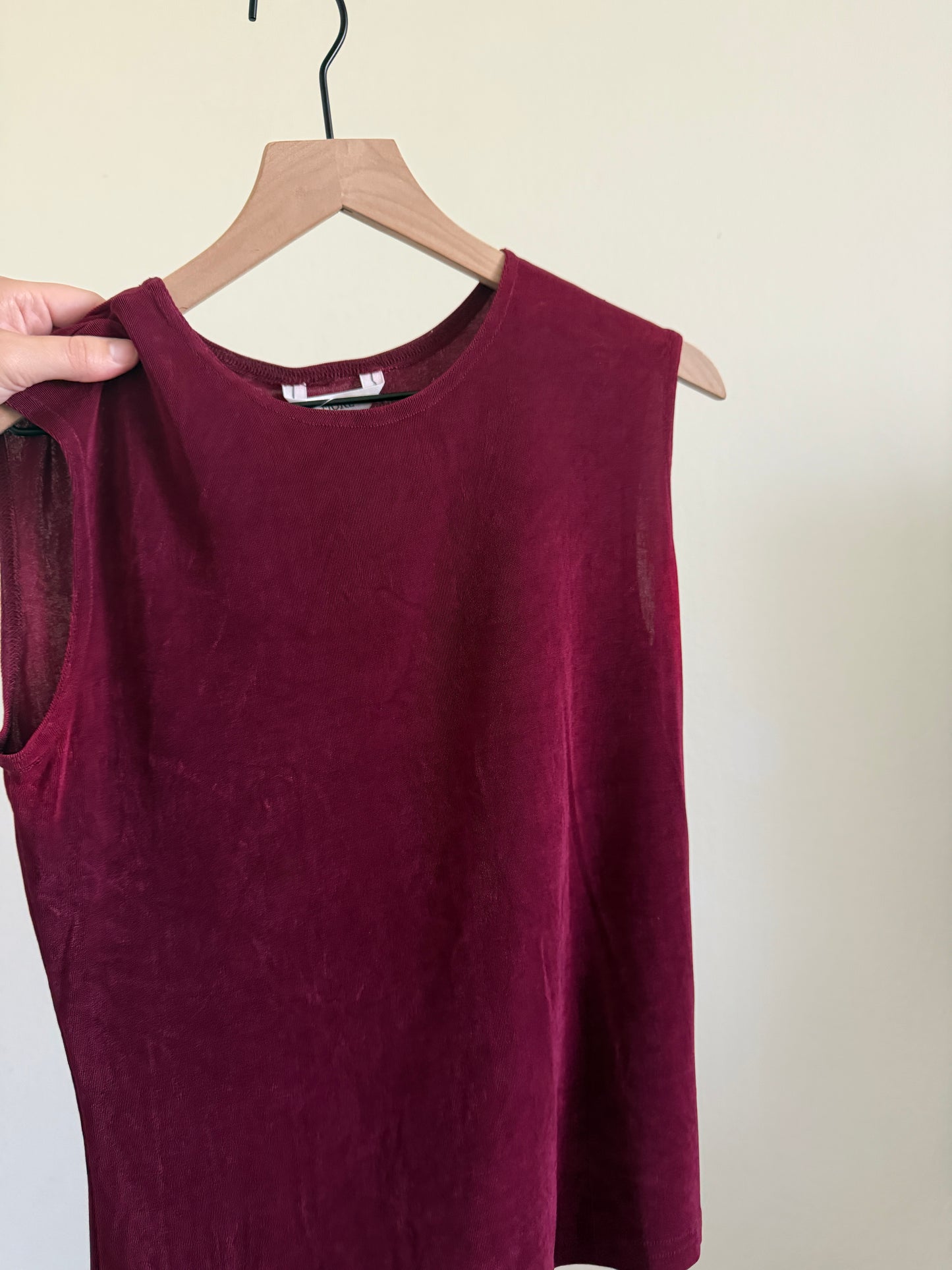Red Slinky Tank (L)