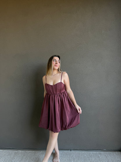Merlot Corset Dress (S)