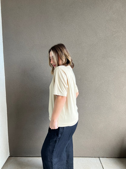 DT Original Pumpkin Mockneck Tee (L)