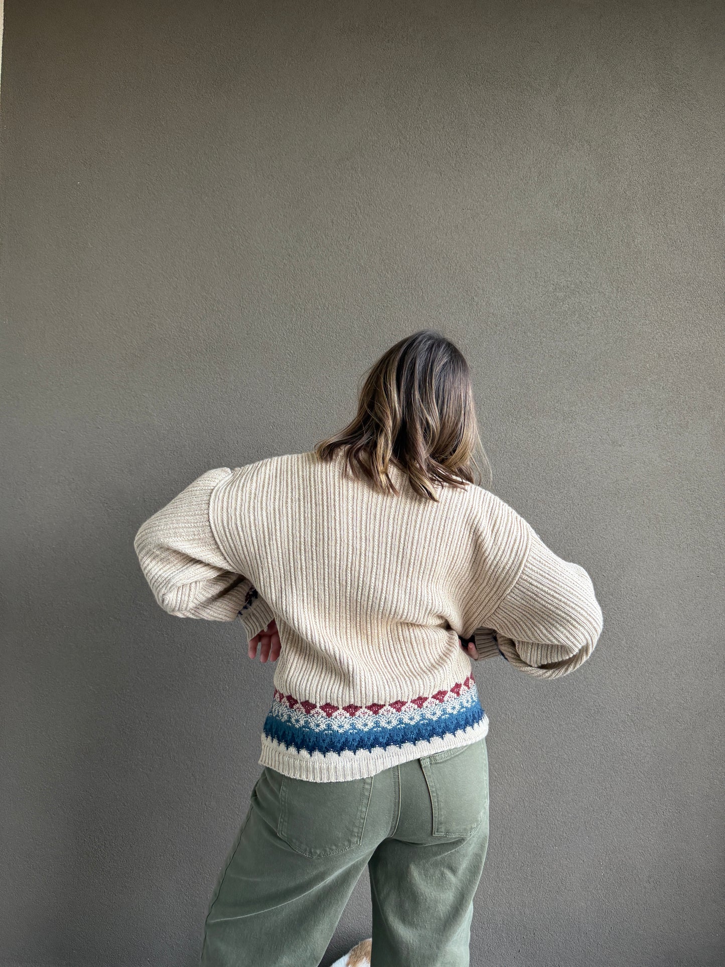 Vintage Winter Sweater (M/L)