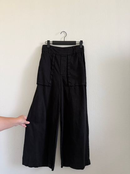 Black Wide Leg Pants (S)