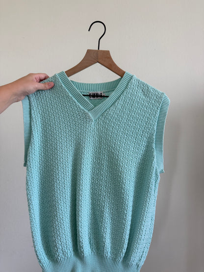 Light Blue Sweater Vest (L)