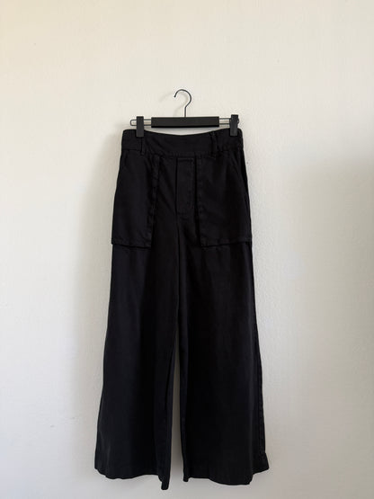 Black Wide Leg Pants (S)