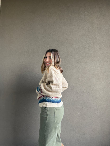 Vintage Winter Sweater (M/L)