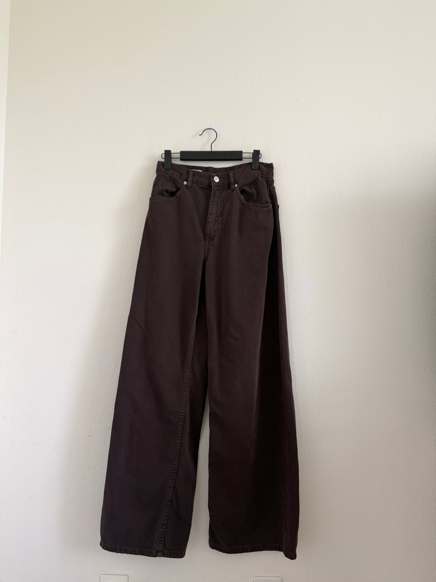 Zara Chocolate Jeans (28"W)