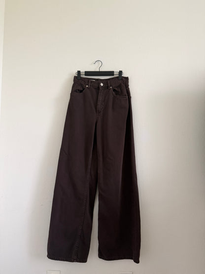 Zara Chocolate Jeans (28"W)