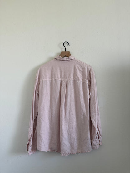 Pink Hemp Button Up(S)