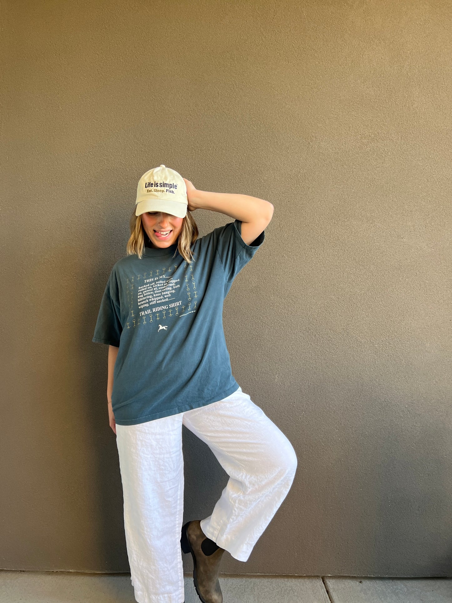 90's Horse Riding Tee (L)