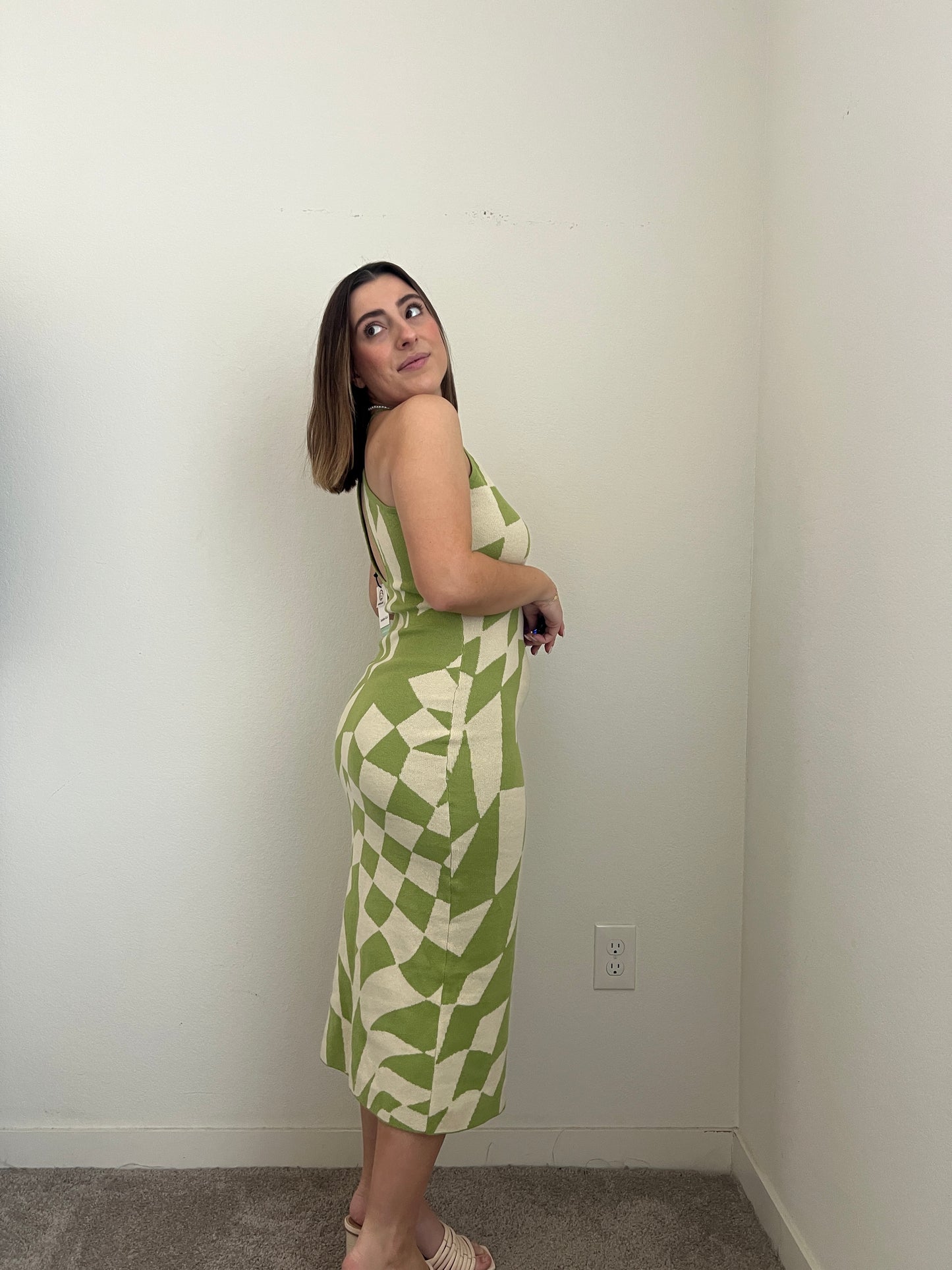 Geometric Bodycon Midi - NWT (4)