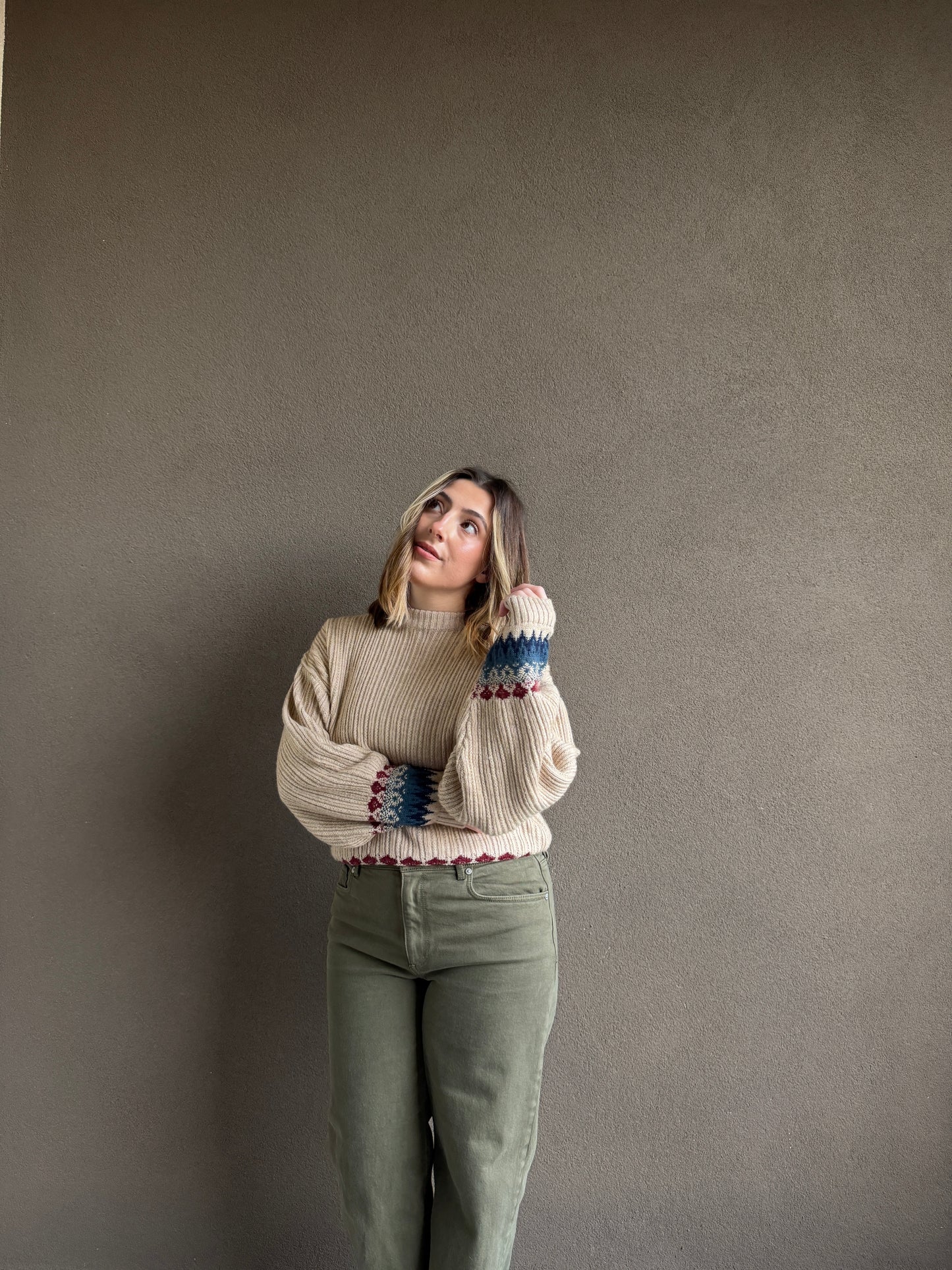 Vintage Winter Sweater (M/L)