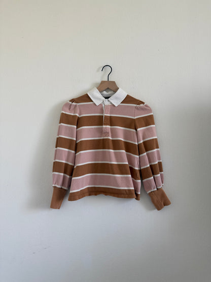 Veronica Beard Rugby Henley (XS)