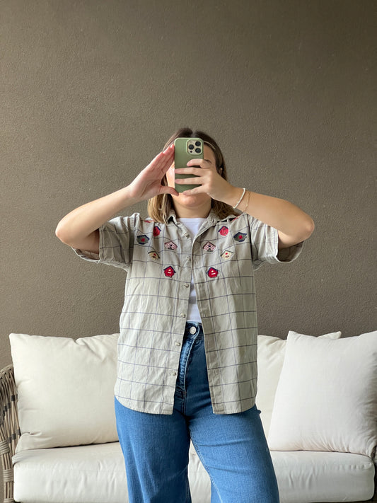 Birdhouse Button Up (S)